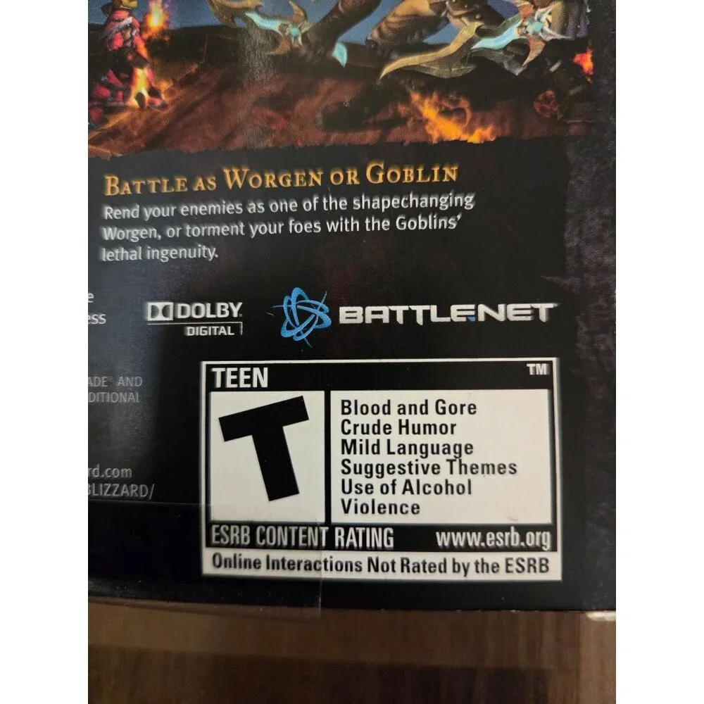 World of Warcraft: Cataclysm (Windows/Mac, 2010) Unused Guest Passes